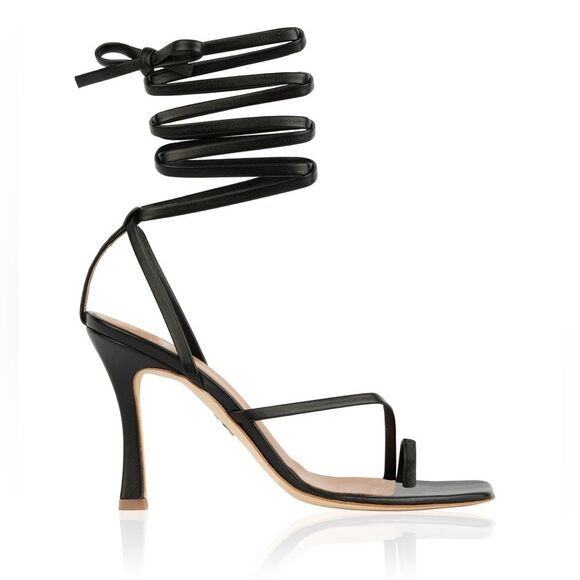 Brother Vellies Bike Strappy Tassel High Heel Sandals, New